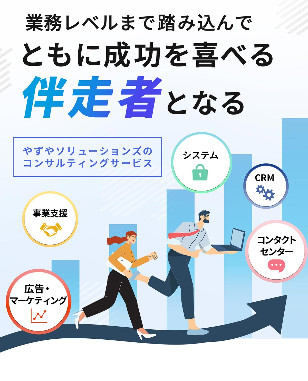 やずやソリューションズのコンサルティングサービス